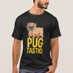Cartoon-Mops-Design Mops-tastisch T-Shirt