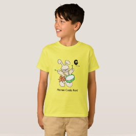 Cartoon Morse-Code für Kinder! Buchstabe "G" T-Shirt