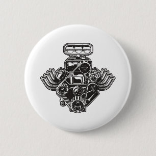 Cartoon Motor Button
