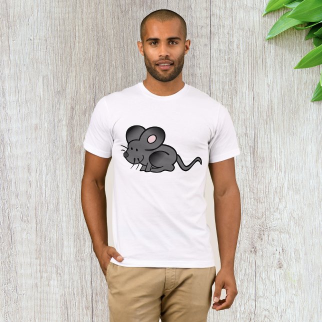 Cartoon Mouse Mens T - Shirt (Von Creator hochgeladen)