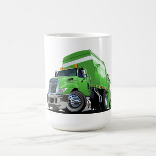 Cartoon-Müllwagen Kaffeetasse