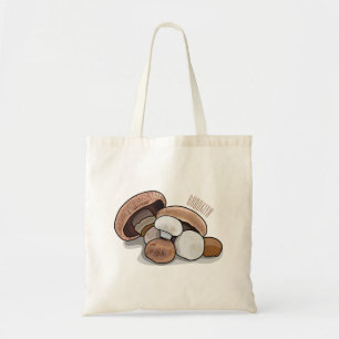 Cartoon Mushroom-Abbildung Tragetasche