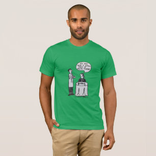 Cartoon Musik Restaurant Funny Joke T-Shirt