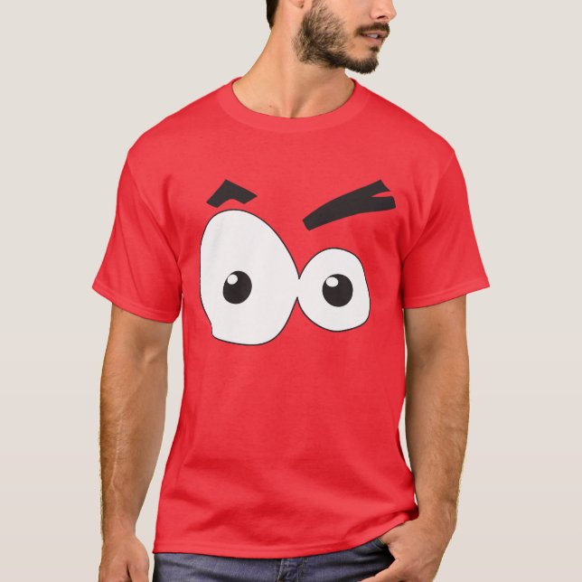 Cartoon mustert Shirt (Vorderseite)