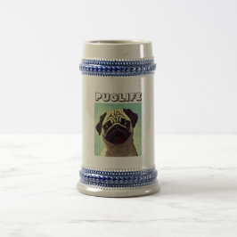 Cartoon Niedlicher je Adorable Puppy Mops Tasse Sh