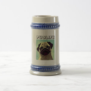 Cartoon Niedlicher je Adorable Puppy Mops Tasse Sh