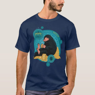 Cartoon NIFFLER™ mit Goldmünzen T-Shirt