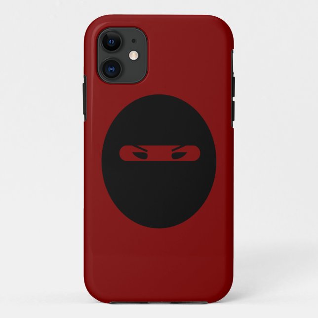 Cartoon Ninja Case-Mate iPhone Hülle (Rückseite)