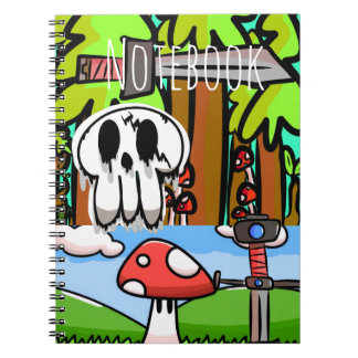 Cartoon-Notebook Notizblock