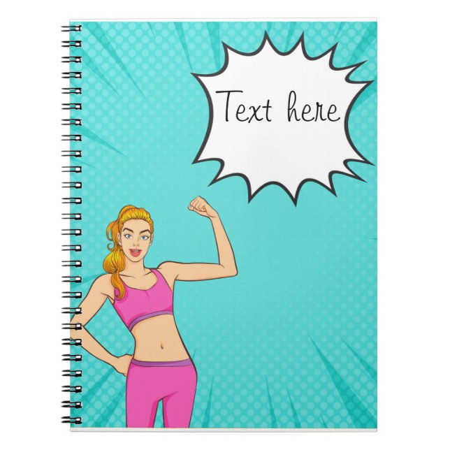 Cartoon-Notebook Notizblock (Vorderseite)