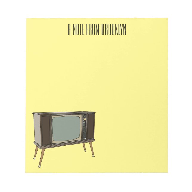 Cartoon Notizblock (Vorderseite)