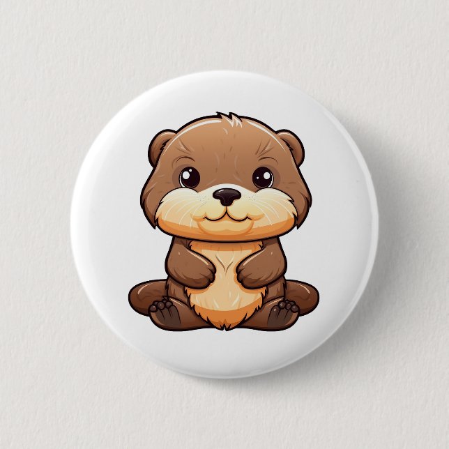 Cartoon-Ottomographie Button (Vorderseite)