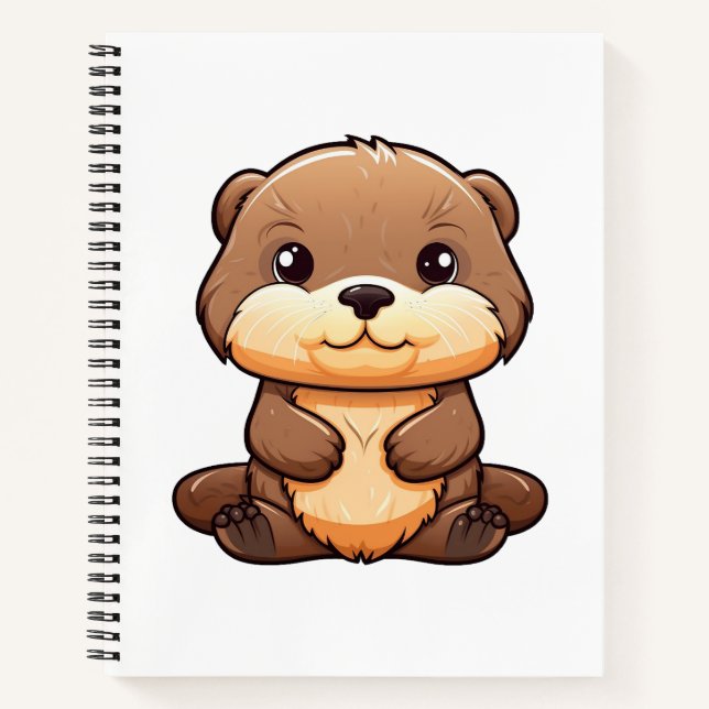 Cartoon-Ottomographie Notizbuch (Vorderseite)