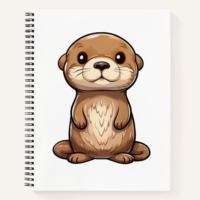Cartoon-Ottomographie Notizbuch (Vorderseite)