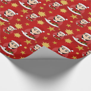 Cartoon-Packpapier für Weihnachten Geschenkpapier