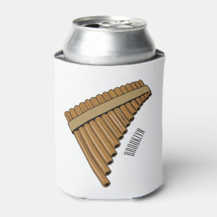 Cartoon Pan Flam / PanPipes Dosenkühler