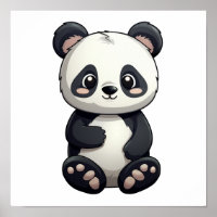 Cartoon Panda Illustration
