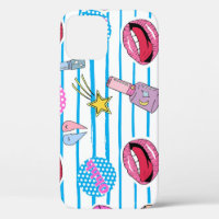 Cartoon Patch Abzeichen: Pop Art.
