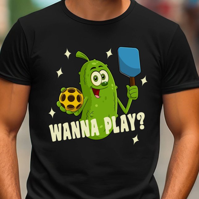 Cartoon Pickle Wanna Wilhelm Tell T-Shirt (Von Creator hochgeladen)