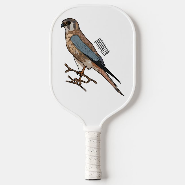 Cartoon Pickleball Schläger (Vorderseite)