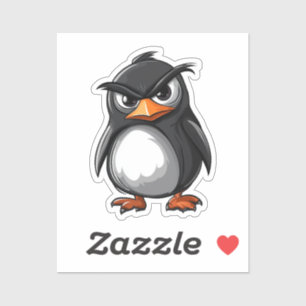 Cartoon Pinguin Aufkleber