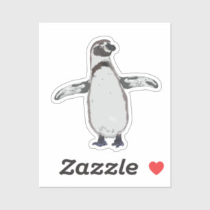 Cartoon Pinguin Aufkleber