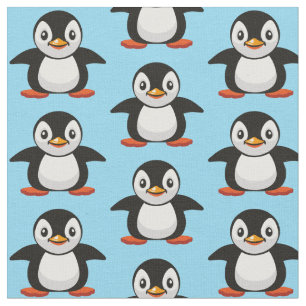 Cartoon-Pinguin Stoff