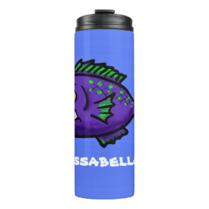 Cartoon Piranha Thermosbecher