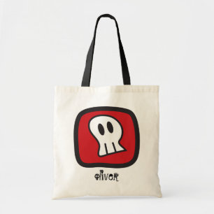 Cartoon Pirate Skull & Bone Kid's Halloween-Party Tragetasche