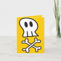 Cartoon Pirate Skulls & Bones KinderHalloween