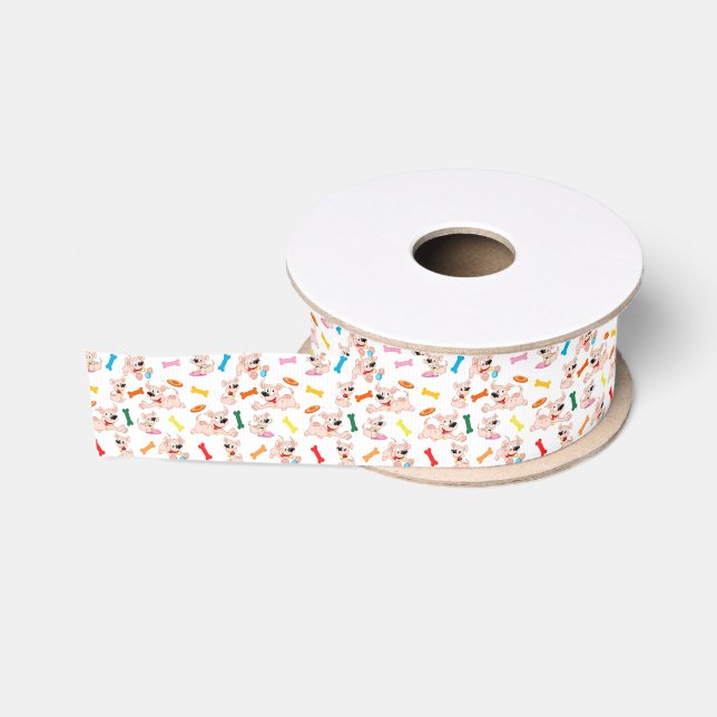 Cartoon-Playful Hundeband Ripsband (Spule)