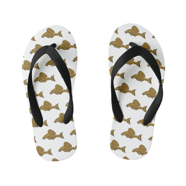 Cartoon Pleco Kinderbadesandalen (Fußbett)