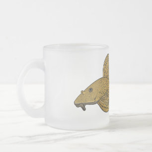Cartoon Pleco Mattglastasse