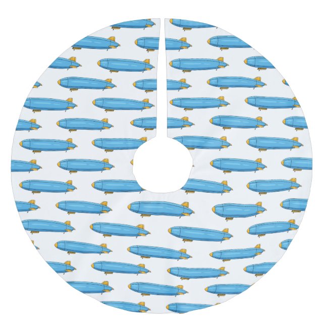 Cartoon Polyester Weihnachtsbaumdecke (Vorderseite)