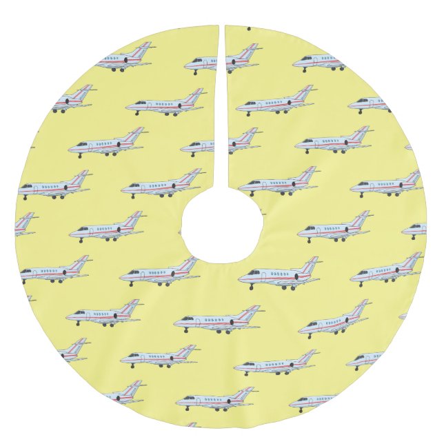 Cartoon Polyester Weihnachtsbaumdecke (Vorderseite)