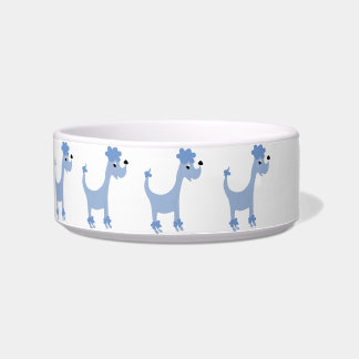 Cartoon Poodle Posh Paws Dog Napf