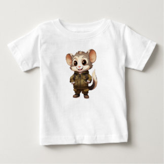 Cartoon Possum Toddler Fine Jersey T-shirt