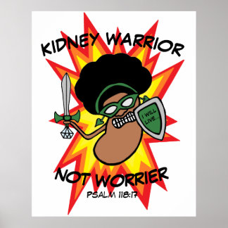 Cartoon Poster für den aufregenden handgezogenen K