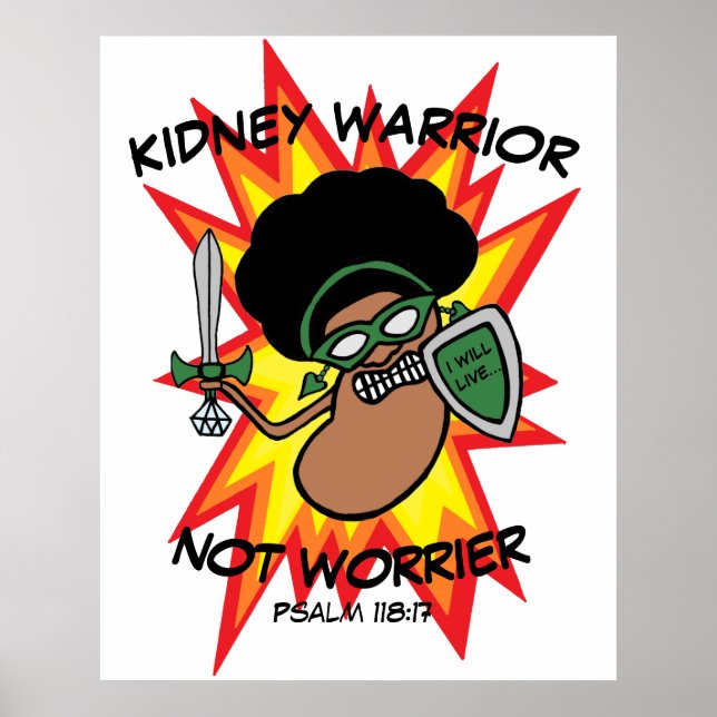 Cartoon Poster für den aufregenden handgezogenen K (Vorne)