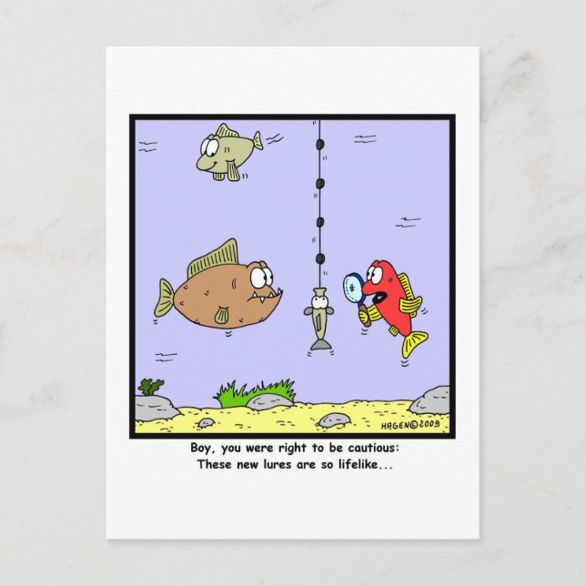 Cartoon Postkarte (Vorderseite)