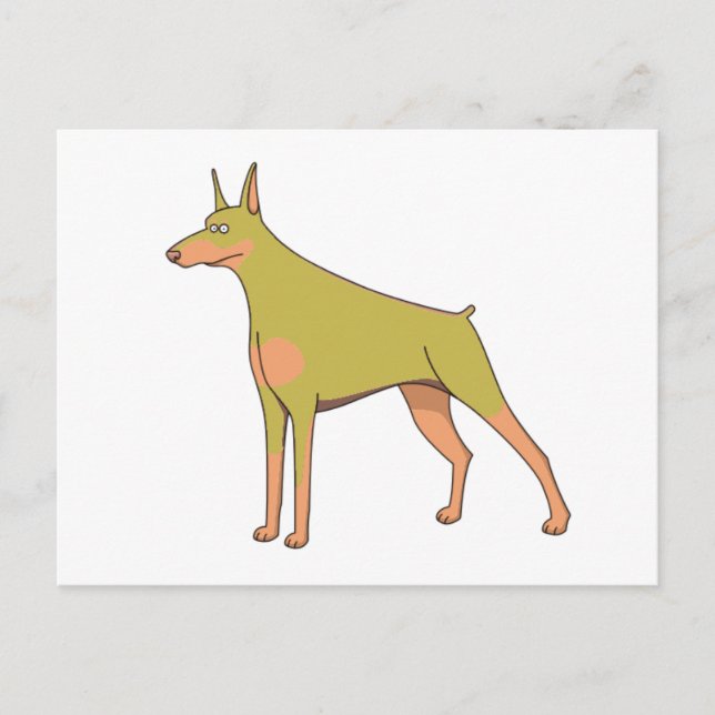 Cartoon Postkarte (Vorderseite)