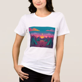 Cartoon Printed Girl's Women's T - Shirt