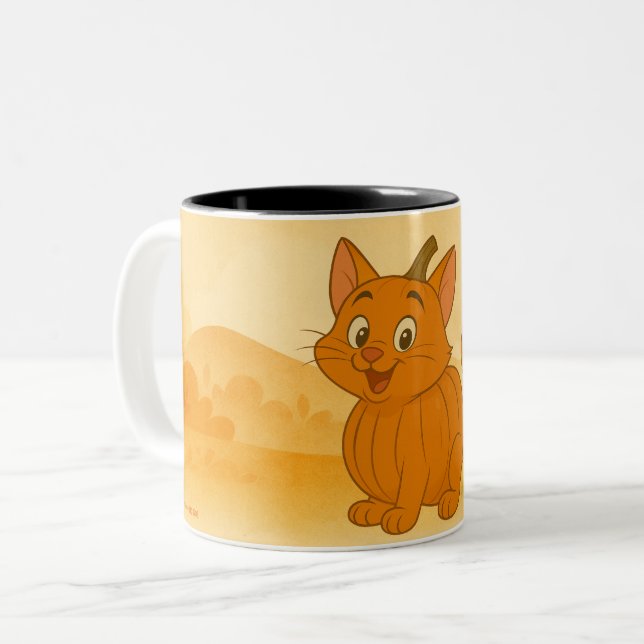 Cartoon Pumpkin Pals Tasse (Vorderseite Links)