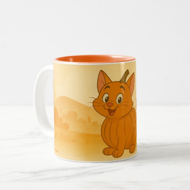 Cartoon Pumpkin Pals Tasse (Vorderseite Links)
