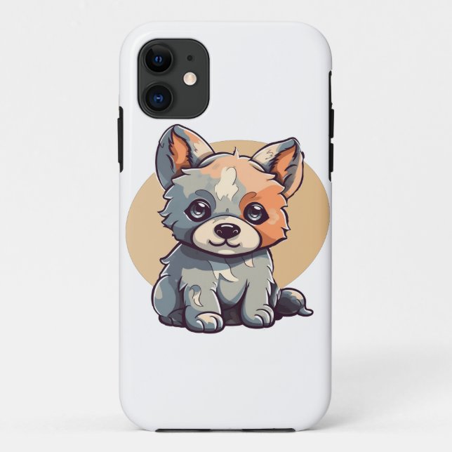 CARTOON PUPPY Case-Mate iPhone HÜLLE (Rückseite)