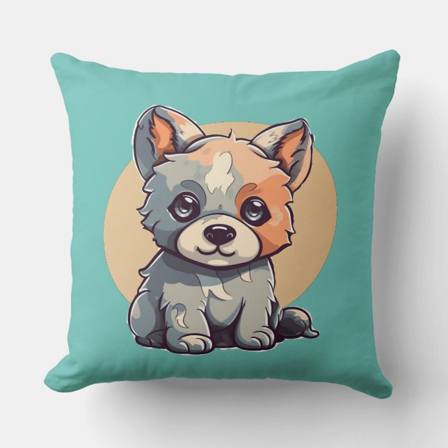 CARTOON PUPPY KISSEN (Vorderseite)