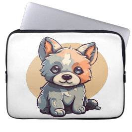 CARTOON PUPPY LAPTOPSCHUTZHÜLLE
