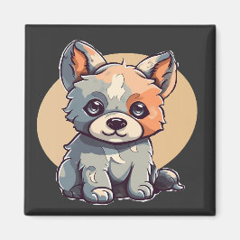 CARTOON PUPPY MAGNET