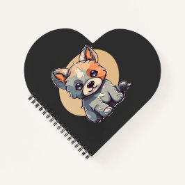 CARTOON PUPPY NOTIZBUCH
