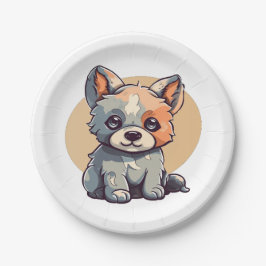 CARTOON PUPPY PAPPTELLER